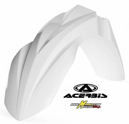 2003b - PARAFANGO ANTERIORE BIANCO  KX 450 F 2018 / 2026 / KX 250 F 2018 / 2026  cod. 0022983.030