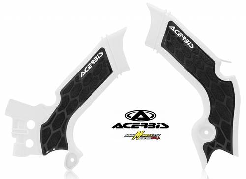 122 - PARATELAIO   # KX 250 4T 2021 / 2024 # KX 450 4T 2019 / 2023 BIANCO/NERO  cod. 0023693.237