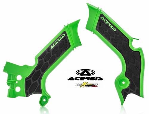 122 - PARATELAIO   # KX 250 4T 2021 / 2024 # KX 450 4T 2019 / 2023 VERDE/NERO  cod. 0023693.377