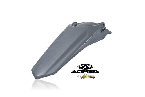 815 - PARAFANGO POSTERIORE HONDA  # CRF 250 2022/2024 # CRF 450 2021/2024  GRIGIO 3   cod. 0024307.072 - grigio metallico
