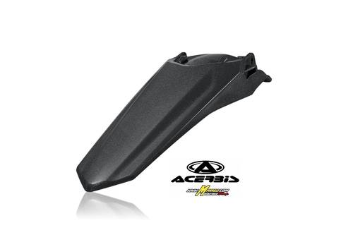 815 - PARAFANGO POSTERIORE HONDA  # CRF 250 2022/2024 # CRF 450 2021/2024  NERO 3  cod. 0024307.092 - nero metallico