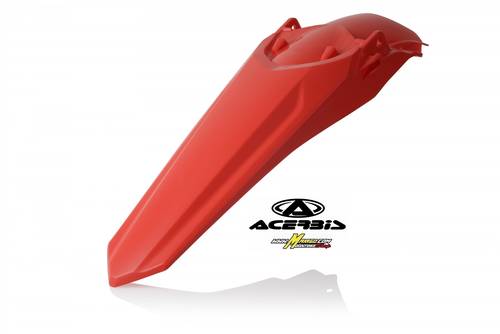 815 - PARAFANGO POSTERIORE HONDA  # CRF 250 2022/2024 # CRF 450 2021/2024  ROSSO  cod. 0024307.110