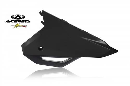 814 - PORTANUMERO LATERALE DW+UP HONDA  # CRF 250 2022/2024 # CRF 450 2021/2024   NERO  cod. 0024560.090