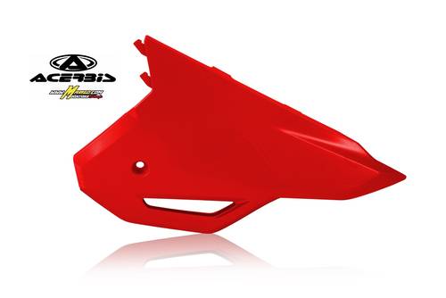 814 - PORTANUMERO LATERALE DW+UP HONDA  # CRF 250 2022/2024 # CRF 450 2021/2024   BORDEAUX  cod. 0024560.111