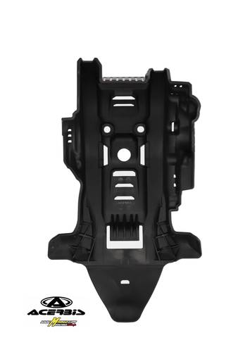 816 - SOTTOMOTORE HONDA # CRF 250 R 2022 / 2024 NERO  cod. 0025034.090