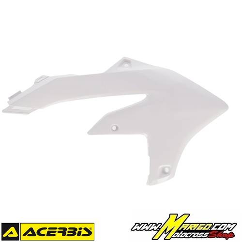 3 - CONVOGLIATORI RADIATORE YAMAHA YZF 450 2026  -  BIANCO    -    0025471.030