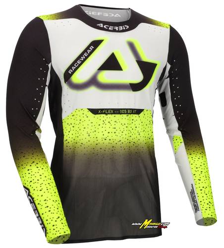1b - MAGLIA X-FLEX 2.0 ANAHEIM NERO/GIALLO	cod. 0025997.318