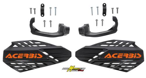 1a - ACERBIS Linear Vented - NERO/ARANCIO	0026542.313