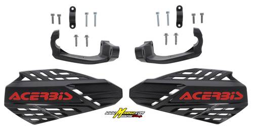 1a - ACERBIS Linear Vented - NERO/ROSSO	0026542.323