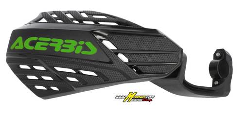 1a - ACERBIS Linear Vented - NERO/VERDE	0026542.325