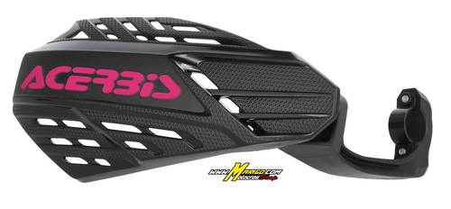 1a - ACERBIS Linear Vented - BLACK/PINK  	0026542.723