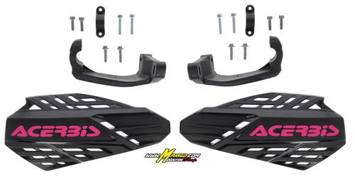 1a - ACERBIS Linear Vented - BLACK/PINK  	0026542.723