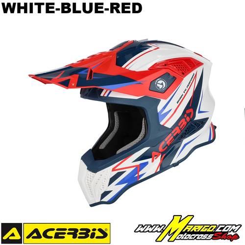 AIRSTRIKE-X  -  White-Blue-Red    -    0026905.034