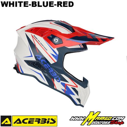AIRSTRIKE-X  -  White-Blue-Red    -    0026905.034