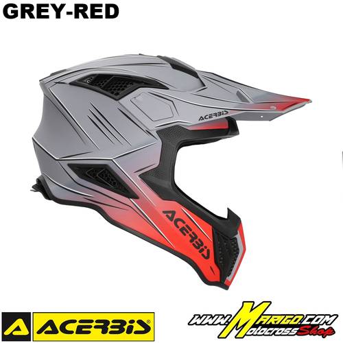 AIRSTRIKE-X  -  Grey-Red    -    0026905.295