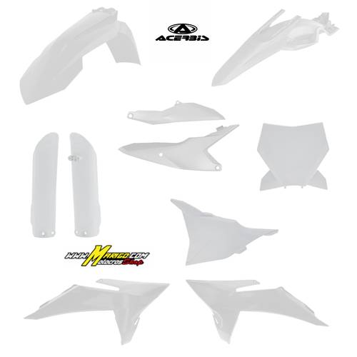 1000a - FULL KIT PLASTICHE KTM 85 2025 / 2026  BIANCO	cod. 0027023.030