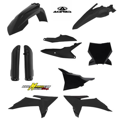 1000a - FULL KIT PLASTICHE KTM 85 2025 / 2026  NERO	cod. 0027023.090