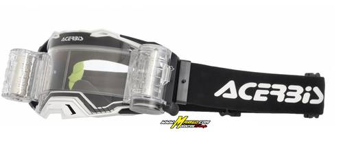 10000c - MASCHERA VULCAN+ROLL OFF  BIANCO/NERO	cod. 0027510.878