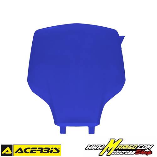 6 - PORTANUMERO ANTERIORE YAMAHA YZF 450 2026  -  BLUE    -    0027548.040