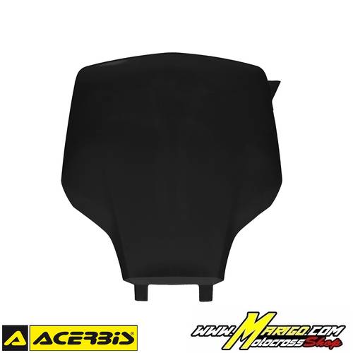 6 - PORTANUMERO ANTERIORE YAMAHA YZF 450 2026  -  NERO    -    0027548.090