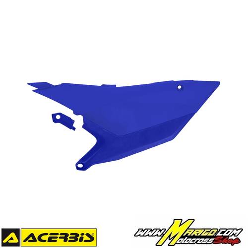 7 - PORTANUMERI LATERALI YAMAHA YZF 450 2026  -  BLUE    -    0027549.040