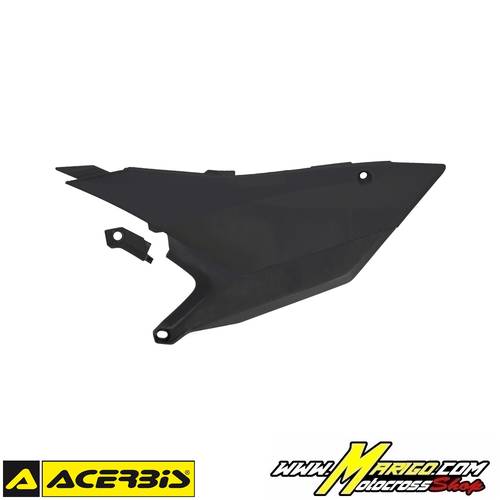 7 - PORTANUMERI LATERALI YAMAHA YZF 450 2026  -  NERO    -    0027549.090
