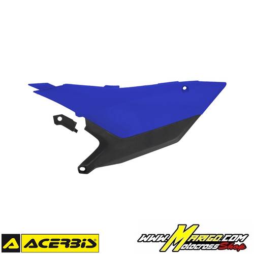 7 - PORTANUMERI LATERALI YAMAHA YZF 450 2026  -  BLUE-NERO    -    0027549.251