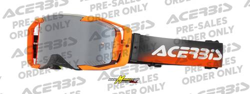 10000g - MASCHERA VORTEX MIRROR  ARANCIO/GRIGIO	cod. 0027785.207
