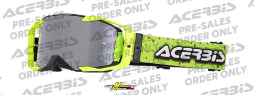 10000g - MASCHERA VORTEX MIRROR  NERO/GIALLO FLUO	cod. 0027785.457