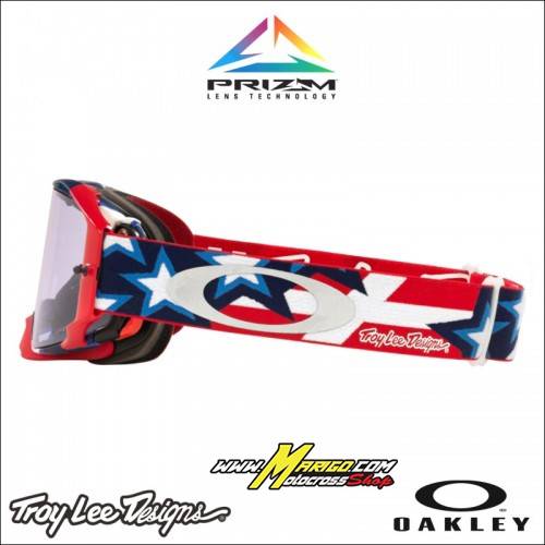 Oakley Airbrake MX TLD Signature Red Banner - Prizm Low Light    cod. OO7046-D0
