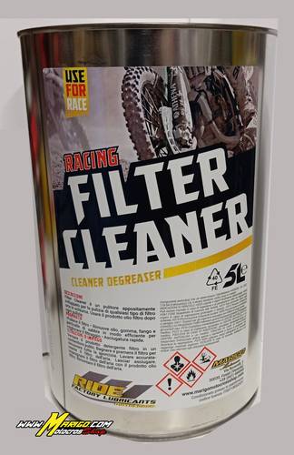 PULITORE FILTRI ARIA  RIDE FACTORY LUBRIFICANTS  MOTOCROSS LITRI 5