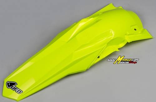 5013 - PARAFANGO POSTERIORE  SUZUKI - RMZ 250 2019/2024 - RMZ 450 2018/2024  cod. SU04940 DFLU GIALLO FLUO