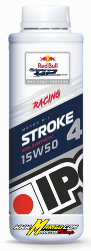 2e - STROKE 4 15W50 Sintetico 4T (1lt)  Olio Motore