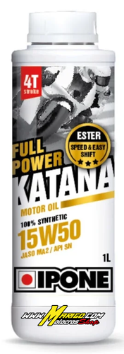 2ga - KATANA  15W50 Sintetico 4T (1lt) Olio Motore FULL POWER  cod. 409751215