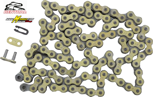 Catena 415 R1 Works  RENTHAL CHAIN RT415R1 GB 112C  colore ORO   cod. 12200413 / C445