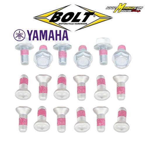 1b - KIT VITERIA REPLICA ORIGINALE  KIT VITI FRENO BOLT PER YZ-YZF ZINCATO  cod. 2009YRTR