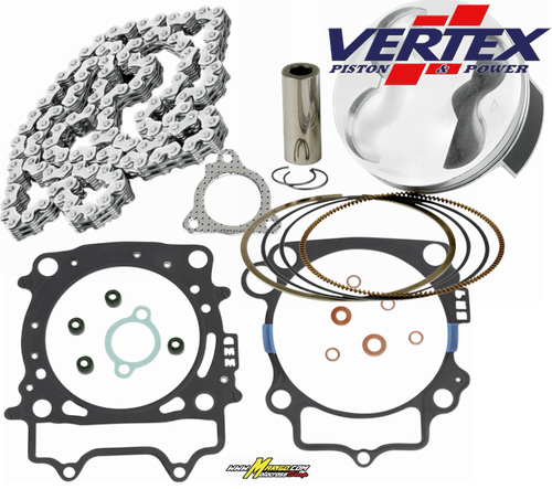 1 - TOP END PISTON KIT YAMAHA D.77 YZ250F 2024-25 Replica  WR250F 2024-25 / FANTIC XXF 250 2024-25 compr 13,8:1 cod. 8VTKTC24371 - 1