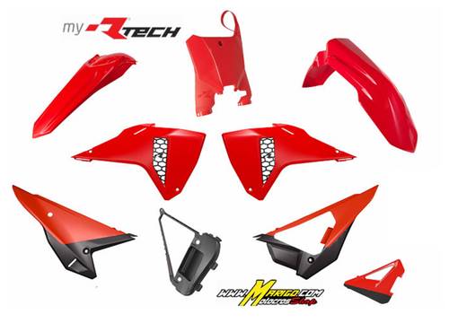1b - PLASTIC KIT 5 PCS    CRF REVOLUTION 2025  cod. R-KITCRF-OEM-626