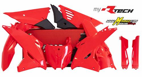 1a - KIT PLASTICHE HONDA CRF 450 2027 - 2027 CON PARASTELI  cod. R-KITCRF-006-027 / RS0NR0