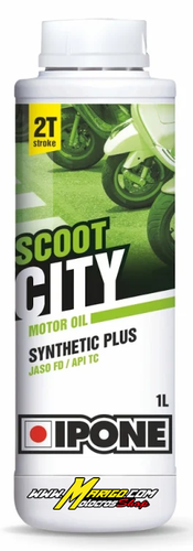 4i - SCOOT CITY a Base Sintetica 2T (1lt)  Olio Miscela  cod. 409721060