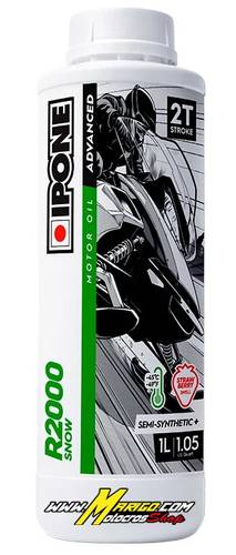 4h - R2000 SNOW Full Sintetico Fragola Olio Miscela    2T (1L)   cod. 409721210