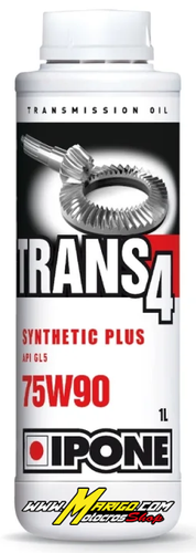 3d - TRANS 4 75W90 Sintetico (1lt)   Olio Trasmissione   cod. 409801030