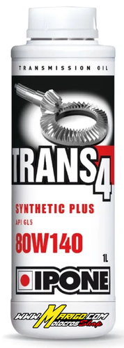 3f - TRANS 4 80W140 a Base Sintetica (1lt)   Olio Trasmissione   cod. 409801050