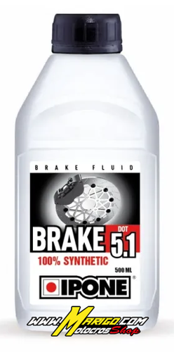 8c - BRAKE DOT 5.1 Sintetico (500ml)  Olio Freni   cod. 409801155