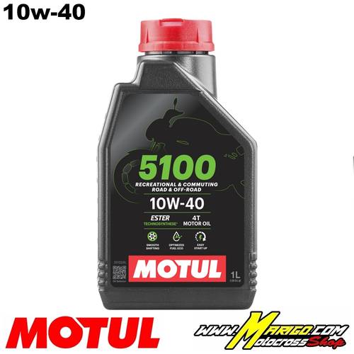 MOTUL  -  5100 10W-40 4T    -    104066