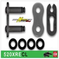 FALSA MAGLIA M.GIUNTO RK 520XRE/CL - CLASSIC STEEL  cod. HB520XRECLK  a clips