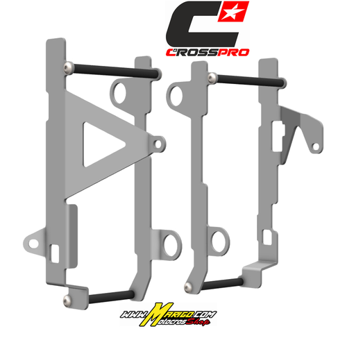 Protezioni radiatore Yamaha WR 250 F (25-26) alluminio cod.  60231A0001