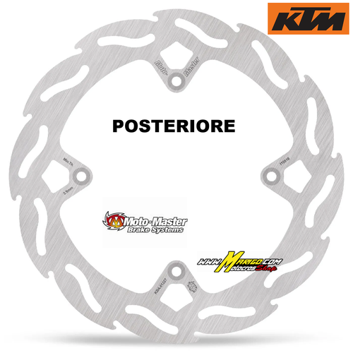 KTM 85SX   2011 - 2021   POSTERIORE  cod. 110516  Diametro esterno 220 mm   4 fori