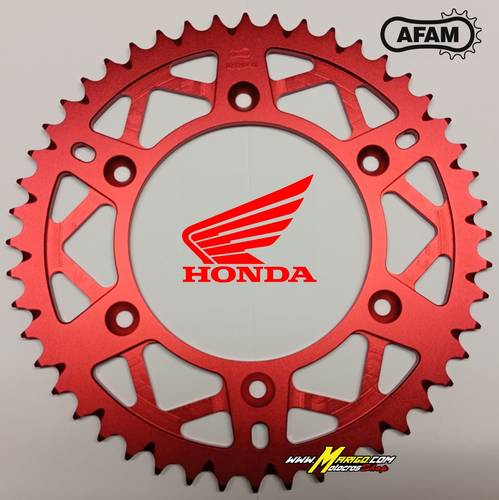 12a  Corone  AFAM  HONDA  in ergal autopulenti AFAM   ROSSA    cod. A11212. xxR  1984 - 2025