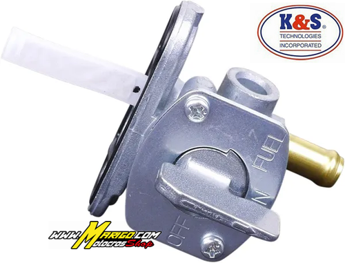 Rubinetto benzina completo YZ 125  1986 - 2018  YZ 250 1988 - 2018  K&S TECHNOLOGIES FUEL PETCOCK ASMBLY   cod. 07050123 / 57-4004